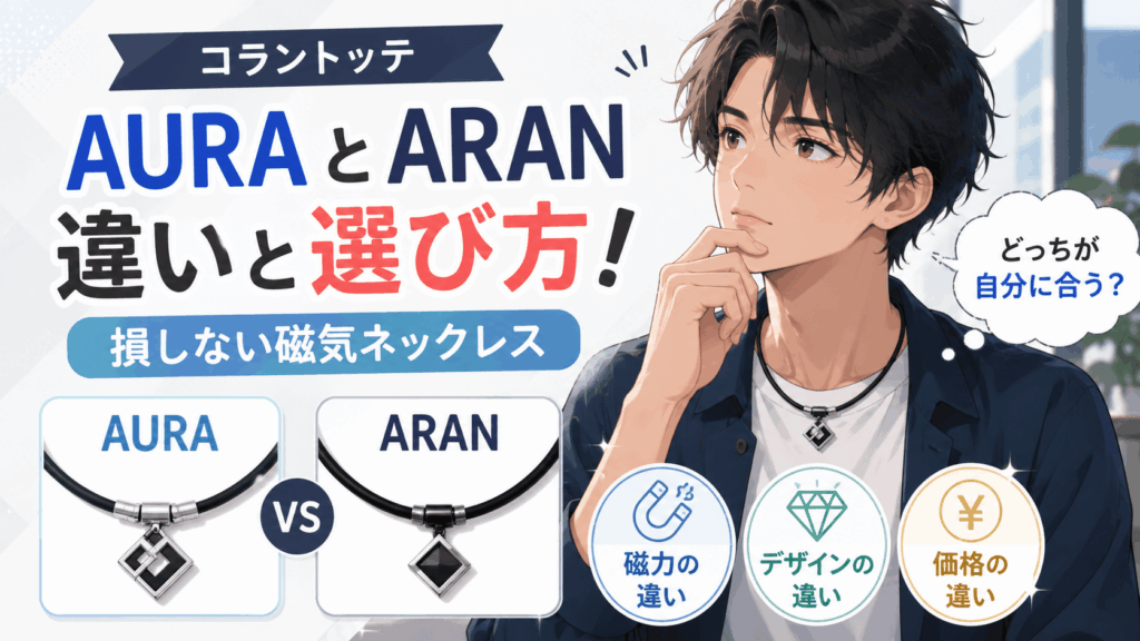 コラントッテ aura aran 違い