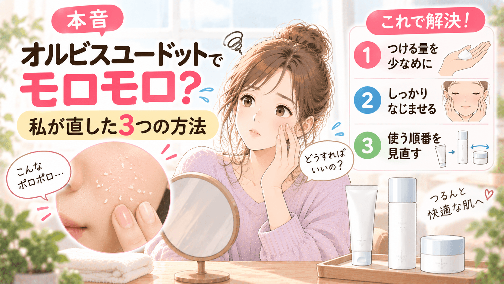 オルビスユードット モロモロ