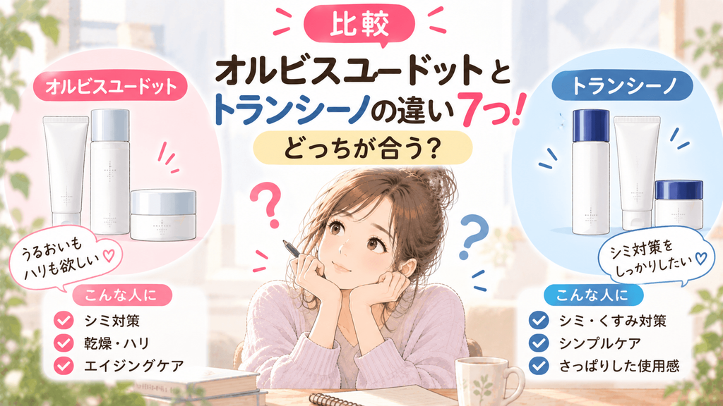 オルビスユードット トランシーノ 比較